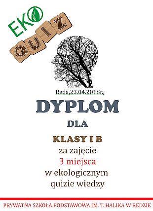 TURNIEJ WIEDZY EKOLOGICZNEJ Jednym z punktów obchodów Dnia Ziemi w naszej szkole był międzyklasowy turniej wiedzy ekologicznej,przeprowadzony na dwóch poziomach