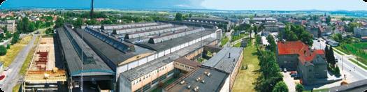 Zakład Produkcyjny MEGA w Nysie jest jednym z czołowych producentów naczep w Polsce Jako jedyny producent naczep w kraju, Zakład podjął się w 2004 roku wyprodukowania osi jezdnej własnej konstrukcji