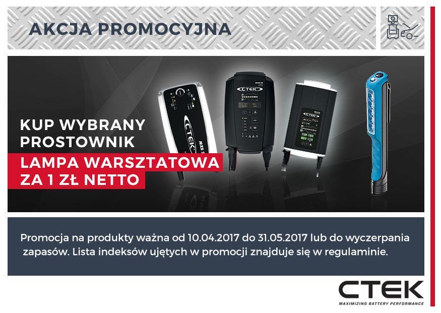 Prostowniki CTEK Za zakup prostownika CTEK objetego promocją, w okresie