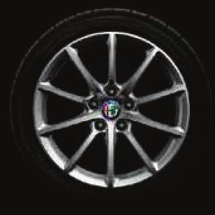 55E 4400,- 2000,- 18" obręcze kół ze stopu lekkiego Veloce Design (rozmiar opon: przód/tył 225/45 lub przód
