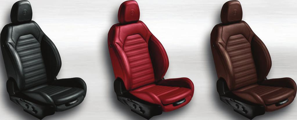 Czarna 411 Czerwona 409 Brązowa 899 Biała SUPER & VELOCE SKÓRA LUKSUSOWA DLA PAKIETU LUXURY