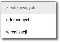 zlecenia doładowania telefonu z szablonu. Przeglądanie historii doładowań Po wybraniu miniaplikacji Doładowania wyświetlane jest okno prezentujące historię doładowań użytkownika.