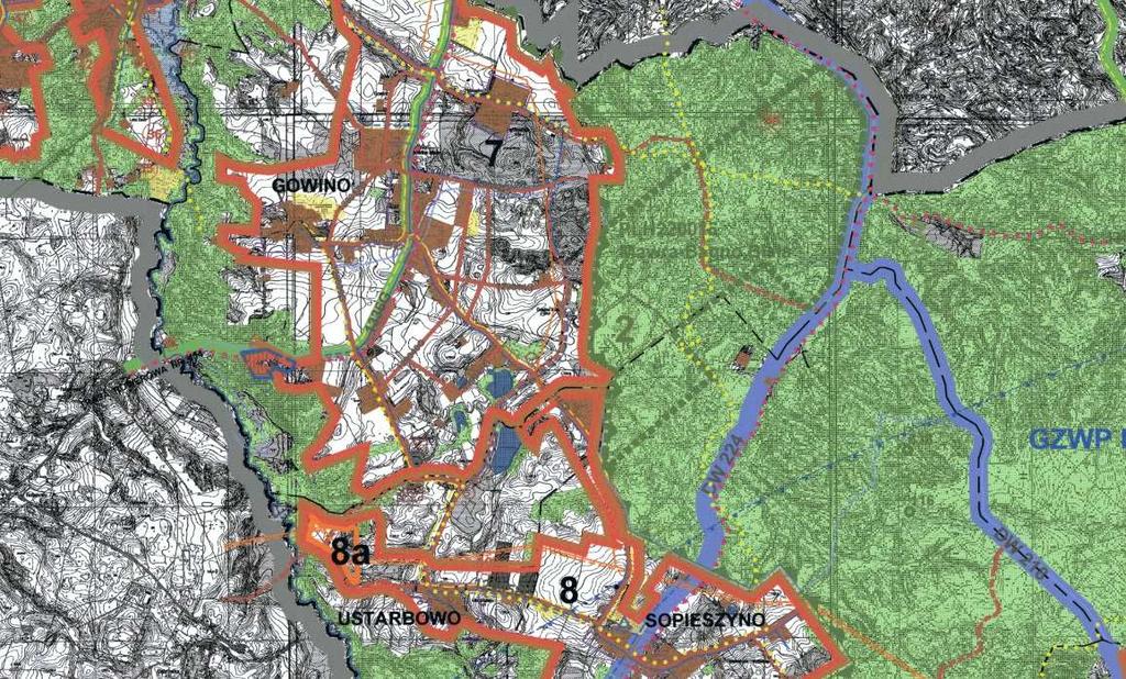 GMINA WEJHEROWO WYRYS ZE STUDIUM UWARUNKOWAŃ I KIERUNKÓW ZAGOSPODAROWANIA PRZESTRZENNEGO GMINY WEJHEROWO MIEJSCOWY PLAN K K ZAGOSPODAROWANIA PRZESTRZENNEGO DLA FRAGMENTU WSI GOWINO (GOWINO IV) W