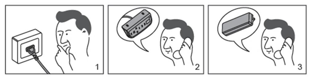 Jeśli na panelu sterowania nadal wyświetla się komunikat ER3/ER4/ER5, należy skontaktować się ze sprzedawcą w celu przekazania urządzenia do serwisu lub naprawy. 4.