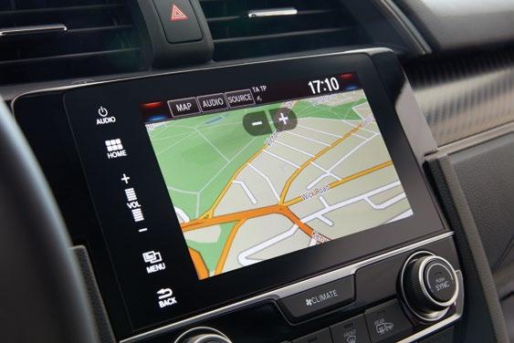 *Honda CONNECT jest standardem we wszystkich wersjach z wyjątkiem S i Comfort.