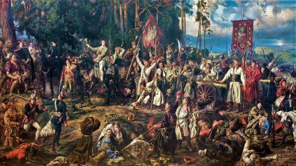 Podczas narady ze swoimi podkomendnymi wręcz wyznał, że nie życzy sobie bezczynnie stać pod kulami polskich wojsk. Bitwa rozpoczęła się 4 kwietnia 1794 roku około godziny 15.