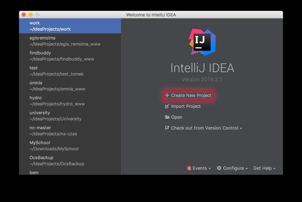 Jeśli w odpowiedzi dostaniemy powyższy komunikat oznacza to, że system kontroli wersji Git jest zintegrowany z IntelliJ IDEA.