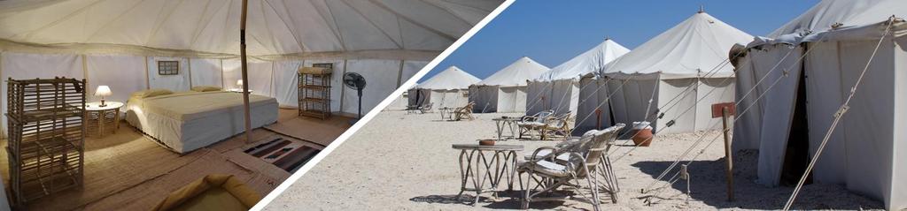 OPIS ECOCAMPU NURKOWEGO MARSA SHAGRA Opis namiotów» Namioty o wymiarach 3,5x3,5 m zostały ulokowane przy plaży. Wyposażone są w 2 łóżka z prześcieradłami, kocami (niekonieczne w lecie) i poduszkami.