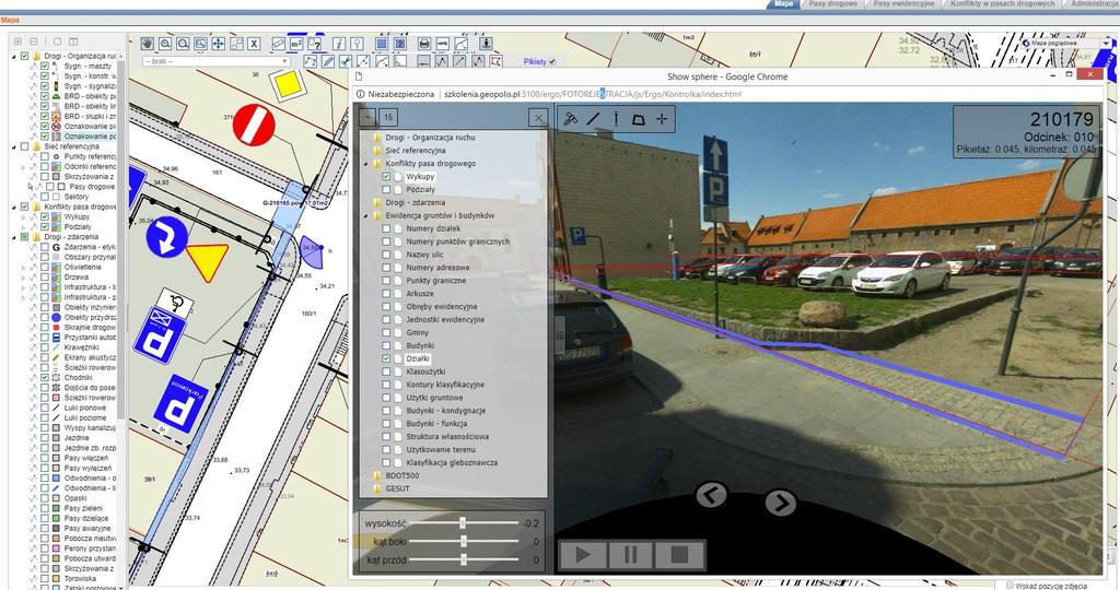 ComarchERGO 3D w analizach stanu prawnego dróg G-210165 W-17.