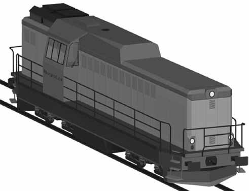Marek Babeł, Maciej Górowski Konstrukcja zmodernizowanej spalinowej lokomotywy pasażerskiej serii SP32 (312D) Lokomotywy spalinowe serii SP32 o mocy 960 kw (1300 KM) zostały zakupione przez PKP w