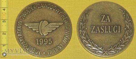 Medal kolejowy - związkowy MZZRT Medal kolejowy - związkowy
