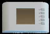 Dzięki wyświetlaczowi dotykowemu, urządzenie jest niezwykle proste w obsłudze. Programowalny termostat pomieszczeniowy dla regulacji prędkości w urządzeniach wyposażonych w silnik EC.
