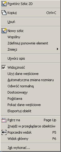 zewnątrz do uzyskania wymaganej odległości, lub wpisujemy minus 25. Rysunek 8.