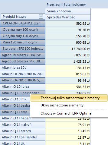 Rysunek 76 Filtrowanie ad-hoc 3.3.2.