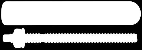 Approved for use with threaded rods in non-cracked concrete (ETAG001 Option 7) Wysoka wydajność do mocowań o najwyższym stopniu