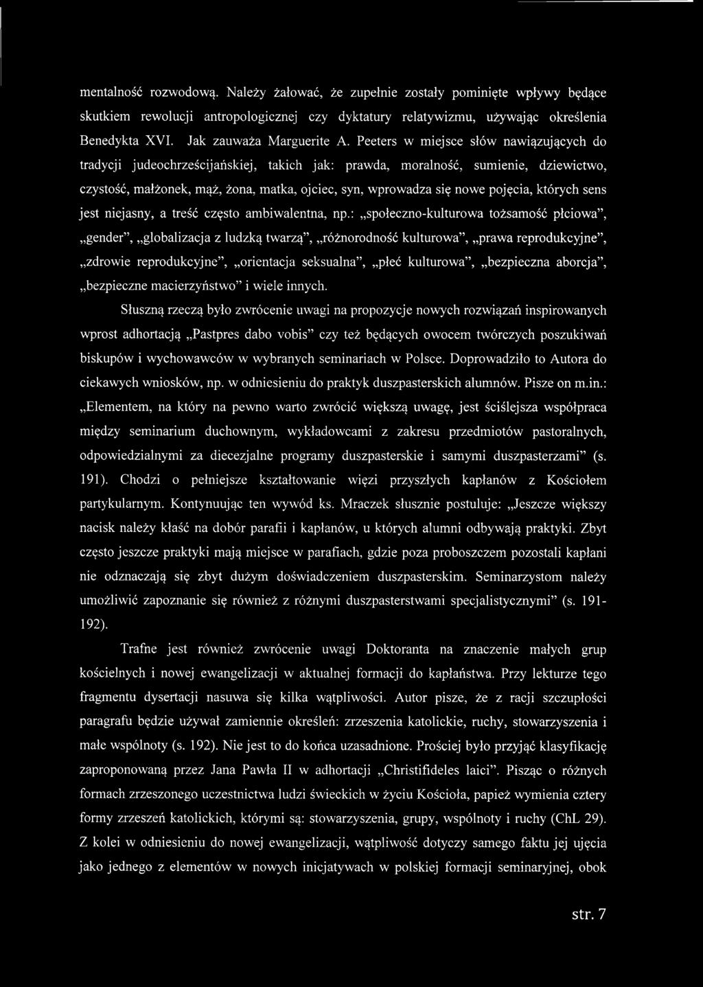 : społeczno-kulturowa tożsamość płciowa, gender, globalizacja z ludzką twarzą, różnorodność kulturowa, prawa reprodukcyjne, zdrowie reprodukcyjne, orientacja seksualna, płeć kulturowa, bezpieczna