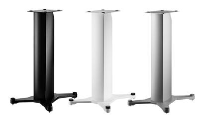 2 kg Kolory: White Satin, Black Satin 1 390 zł/para STAND 3x podstawa pod głośnik Delikatnie eliptyczny profil tych podstawek daje im nowoczesny, dynamiczny kształt.