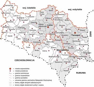 306 Adam A. OSTANEK także organizację Płast na terenie wszystkich trzech województw południowo- -wschodniej Polski 14.