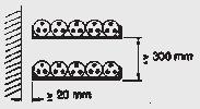 Tabela 12-7: Przeliczniki ÖLFLEX Dla zagęszczenia wielożyłowych kabli lub przewodów na korytkach lub półkach (w oparciu o DIN VDE 0298-4,