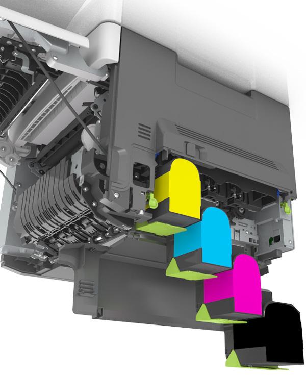 Więcej informacji można znaleźć w sekcji Recykling produktów Lexmark na stronie 91.