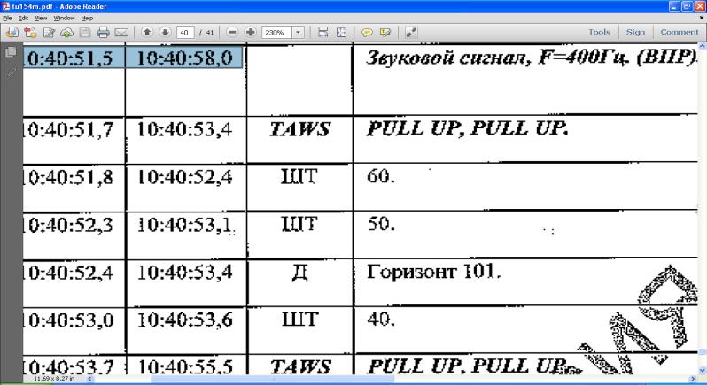 mijania bliższej NDB, i dwa sygnały autopilota ABSU, i alarm TAWS), z jaką więc skomplikowaną materią musieli się odsłuchujący zmierzyć, by oddzielić i poklasyfikować poszczególne sygnały w