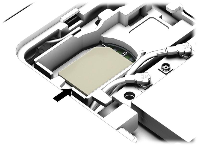 Wkładanie karty SIM (tylko wybrane modele) OSTROŻNIE: Aby zapobiec uszkodzeniu złączy, nie używaj zbyt dużej siły podczas wkładania karty SIM. Aby włożyć kartę SIM, wykonaj następujące czynności: 1.