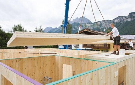 Drewno, stosowane w chroniącym zasoby budownictwie szkieletowym, stanowi korzystną i elastyczną alternatywę. W porównaniu z innymi materiałami budowlanymi drewno cechuje się znacznie mniejszą masą.