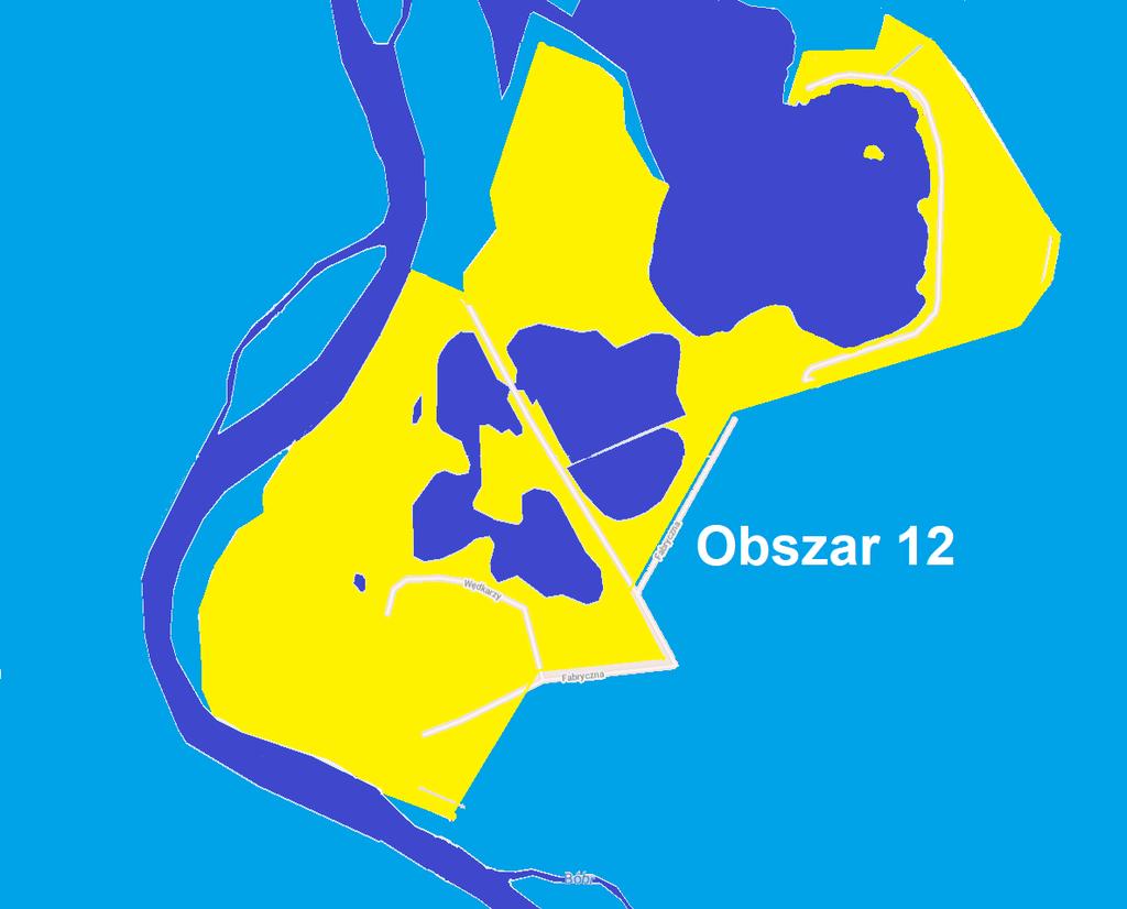 własne Rysunek 13 Mapa z zaznaczonym