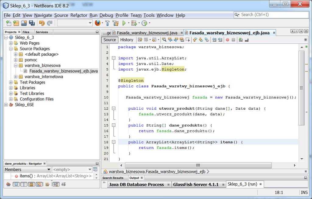 3.3. Przygotowanie środowiska platformy Java EE do uruchomienia