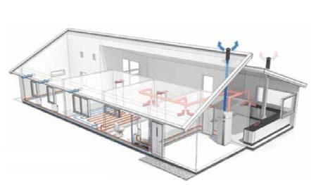 Kontrolowana wentylacja domowa może być stosowana zarówno w domach pasywnych, niskoenergetycznych, jak i w starszych budynkach.