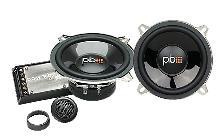 Tweeter: jedwabna kopułka 25mm, Zwrotnica: LP-6dB/HP-6dB /okt., w komplecie maskownice i akces.