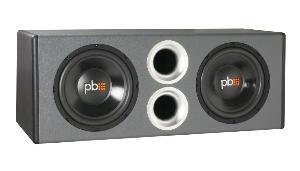 : 1100W (1 wspólne złącze) jeden głośnik PS-10 o średnicy 25cm obudowa wentylowana - 1 port BR, jeden głośnik PS-12 o średnicy 30cm obudowa wentylowana - 1 port BR, dwa głośniki PS-10 o średnicy 25cm