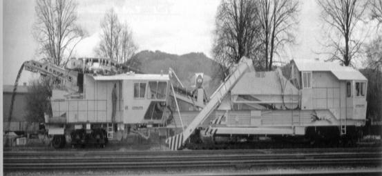 OCZYSZCZARKI PODSYPKI RM80 Plasser&Theurer OT800