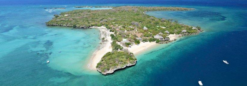 śniadań na brzegu morza i kolacji przy świecach na plaży. 5-gwiazdkowe centrum nurkowe PADI umożliwia nurkowanie przy chronionych rafach koralowych archipelagu wysp Quirimbas, gdzie przebywają m.in.
