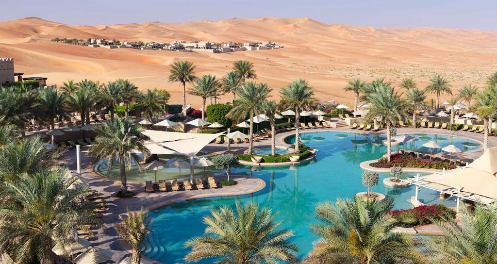 Anantara Qasr Al Sarab Desert Resort Pustynia Ar-Rab al-chali, Abu Zabi Wśród wydm największej piaszczystej pustyni na świecie, Ar-Rab al-