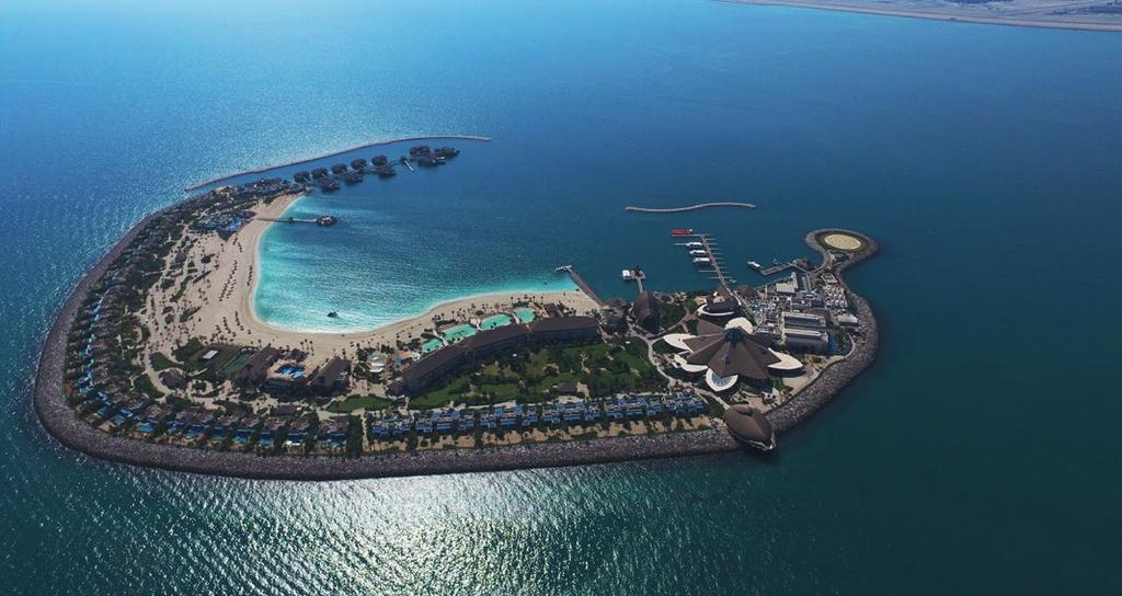 Banana Island Resort Doha by Anantara Banana Island Katar KATAR Hotel położony jest na wyspie o powierzchni 13 ha,