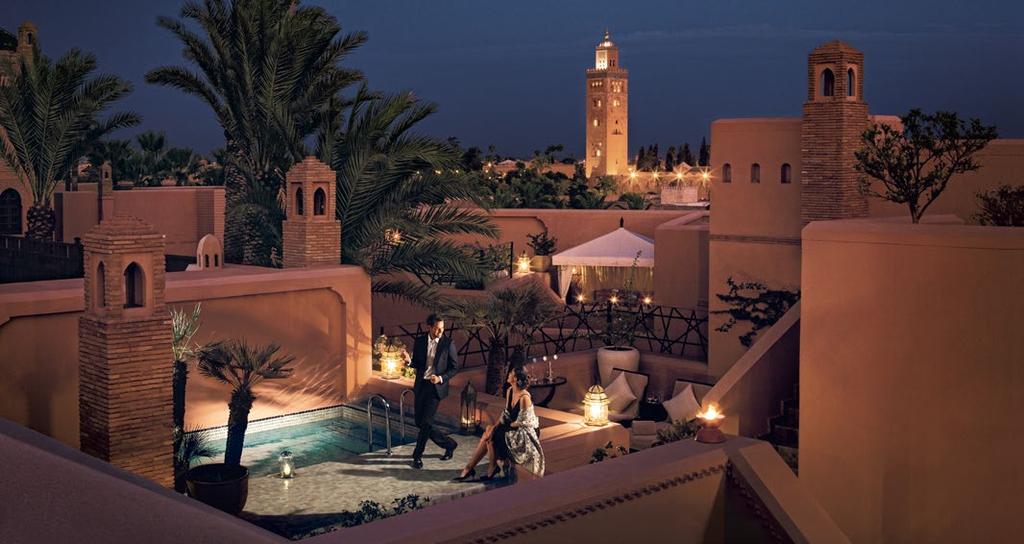 MAROKO Maroko Royal Mansour Marrakesz Położony w sercu jednego z najbardziej urzekających miast świata, Royal Mansour Marrakech stanowi esencję marokańskiej tradycji i oferuje swoim