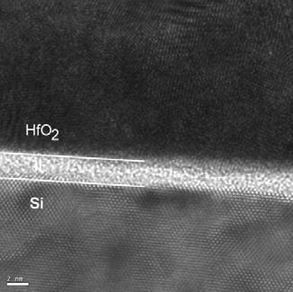 Zakład Mikro- i Nanotechnologii Półprzewodników Szerokoprzerwowych 19 Rys. 24. Obraz HRTEM międzypowierzchni HfO 2 /Si 10 0 Gęstośc prądu (A/cm 2 ) 10-2 10-4 10-6 10-8 10-10 as-dep.