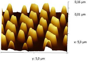 26 Sprawozdanie z działalności ITE w 2010 r. Procesy nanostemplowania (Nanoimprint Lithography, NIL) były prowadzone za pomocą urządzenia Eitre3 firmy Obducat. Celem prac w 2010 r.