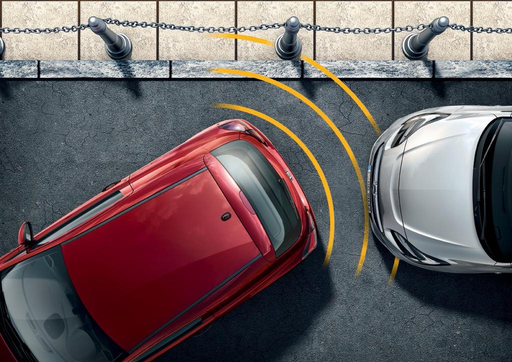 Projekcja ekranu smartfona na wyświetlaczu systemu multimedialnego za pomocą interfejsów Apple CarPlayTM3 lub Android AutoTM3 zapewnia komfortową obsługę zestawu głośnomówiącego, wybranych aplikacji,