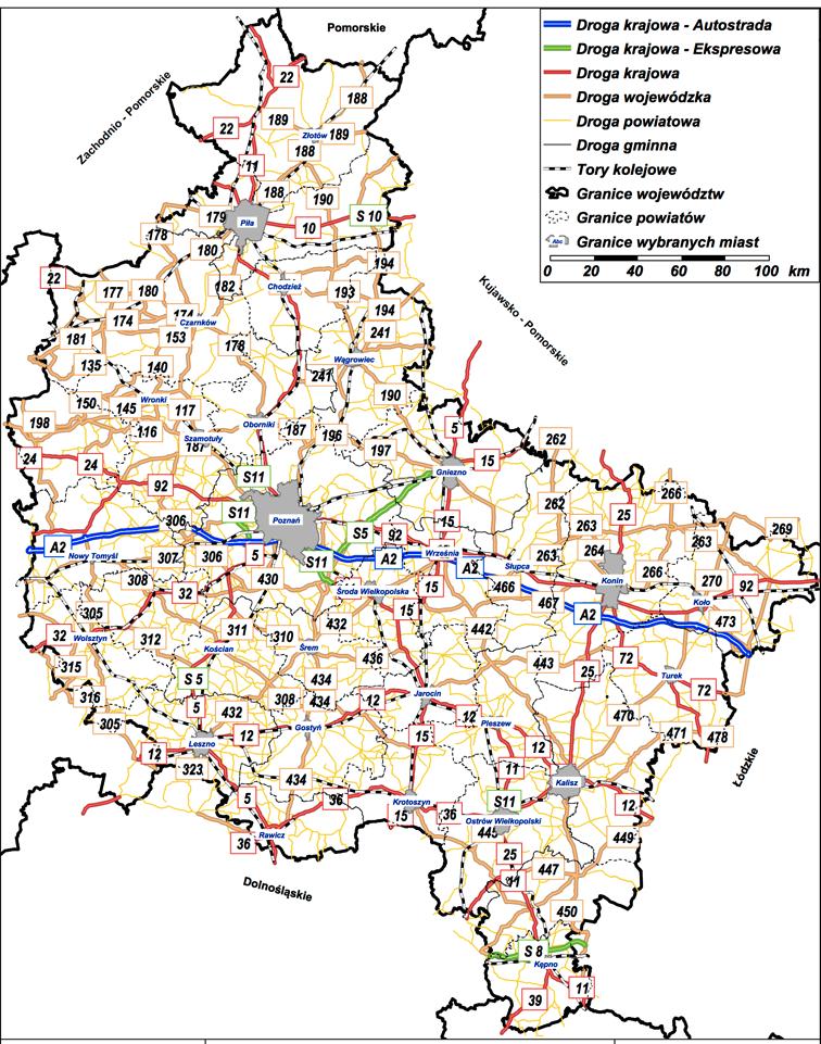 Plan Zrównoważonego Rozwoju Publicznego Transportu Zbiorowego dla Województwa Wielkopolskiego Rys.