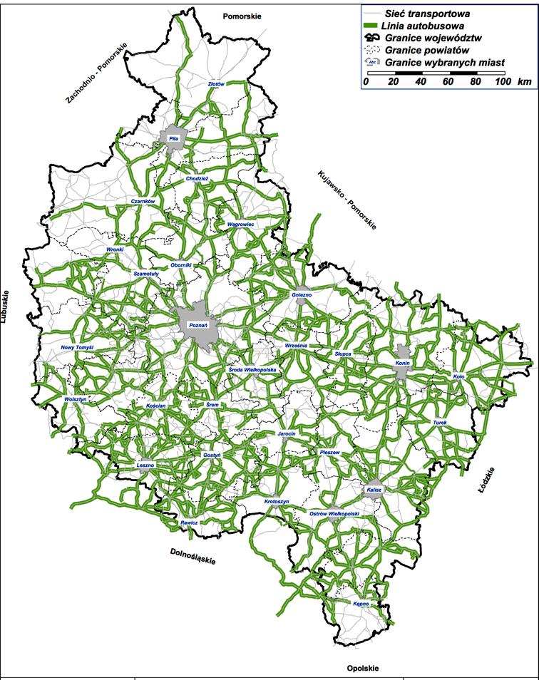 Plan Zrównoważonego Rozwoju Publicznego Transportu Zbiorowego dla Województwa Wielkopolskiego Rys.