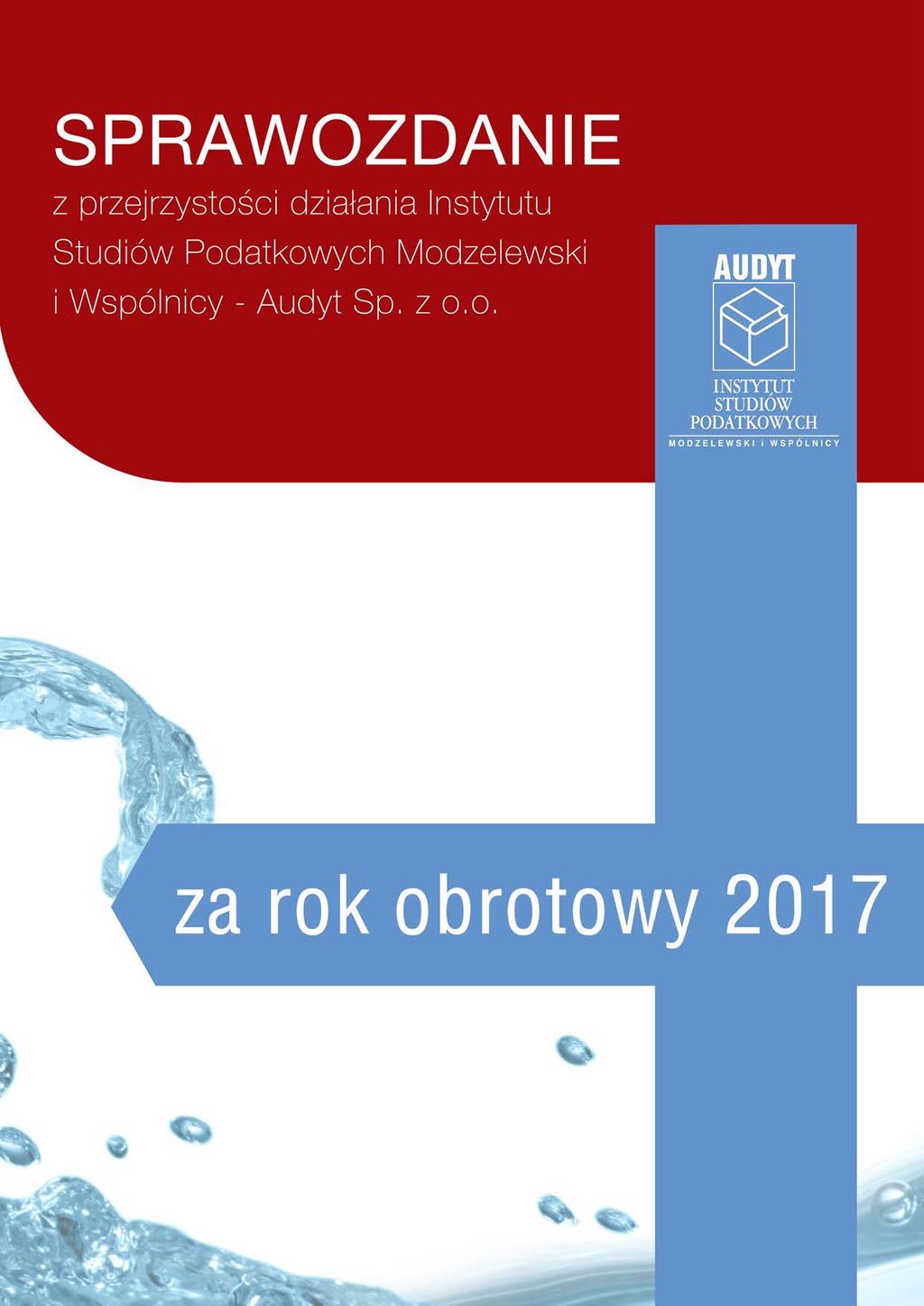 Instytut Studiów Pdatkwych Mdzelewski I Wspólnicy - Audyt Sp. z.. ul.