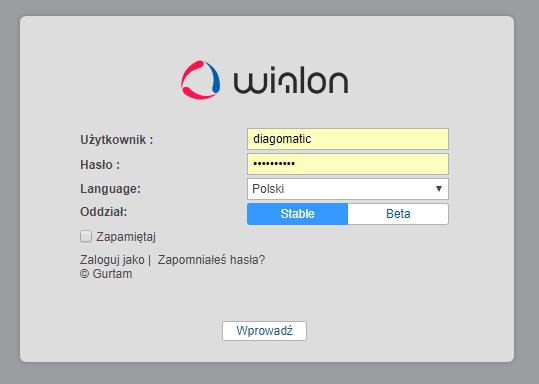 3 2.1 Główny interfejs Główny interfejs pozwala użytkownikom monitorować swoje jednostki, a także tworzyć i je konfigurować.