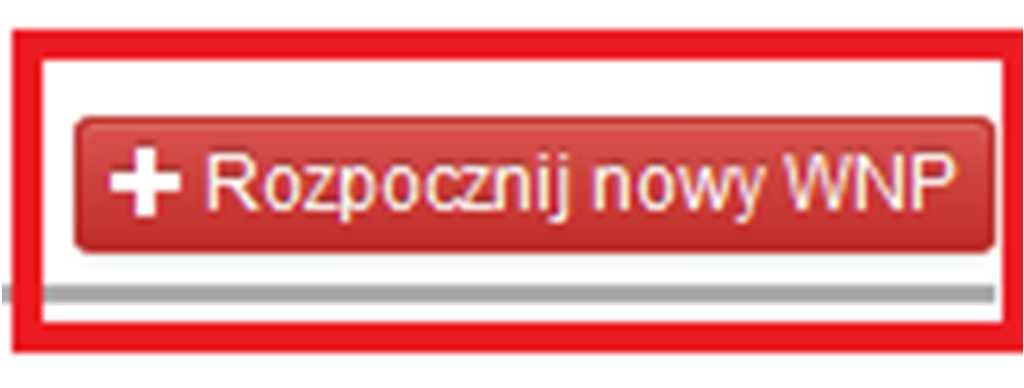 W kolejnym kroku, aby dodać nowy wniosek o płatność, należy użyć ikony w prawym górnym rogu ekranu: