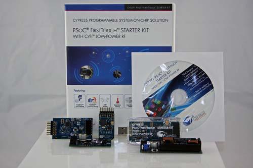 Dodatek A CY3271 PSoC FirstTouch Starter Kit with CyFi Low-Power RF PSoC (ang.