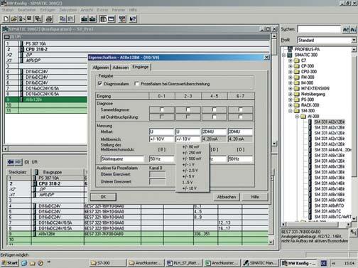 Modu y S7-400 Modu y sygna owe atwa parametryzacja Modu y sygna owe s interfejsem pomi dzy CPU a procesem.