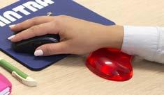 friendly Podkładka pod mysz 3w1 608650 ergonomiczna podkładka pod mysz, nadgarstek i łokieć równomierne odciążenie ręki podczas pracy przy