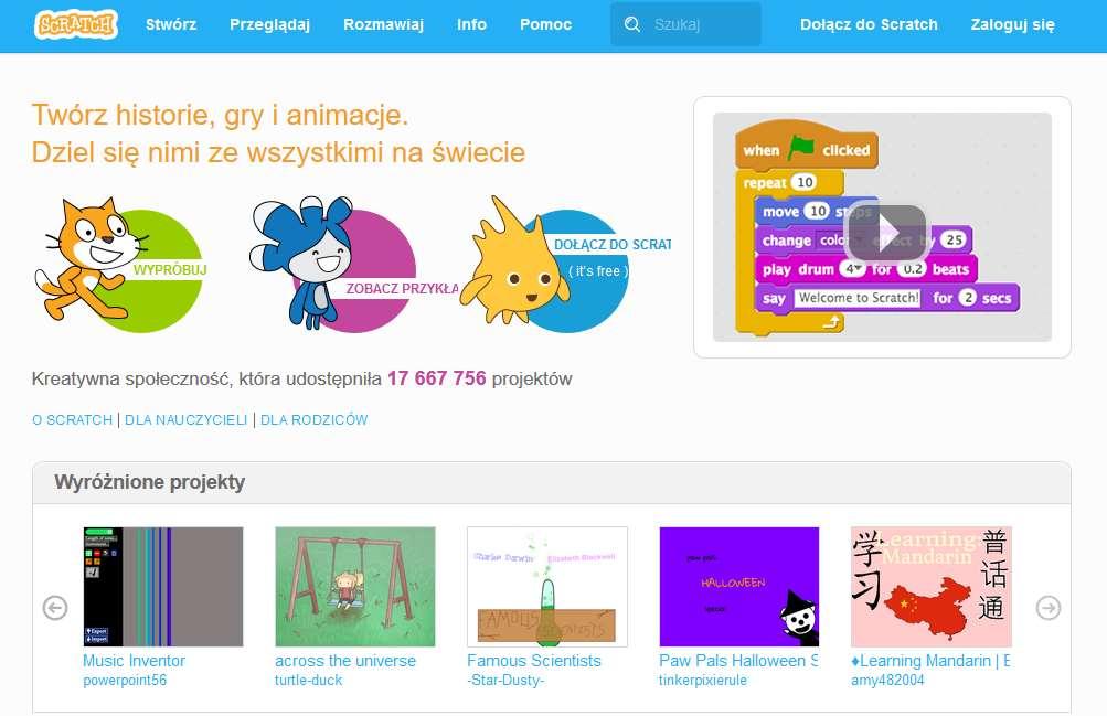 Scratch is developed by the Lifelong Kindergarten