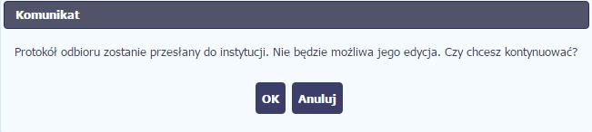 skorzystać z funkcji Wyślij wiadomość oraz Drukuj dostępnej w sekcji Personel projektu. Pamiętaj, że protokół jaki tworzysz i wysyłasz dotyczy wybranego okresu.